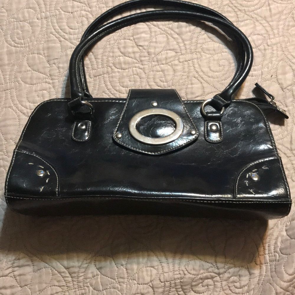 Black handbag